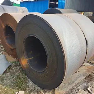 MS BLACK Hot Rolled Low Mild Carbon Steel Coil SS400 DD11 106 Carbon Steel Cold Rolled Coil HRC Steel In Coils Sae1006