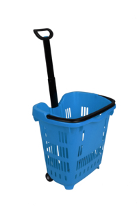 <span class=keywords><strong>Cesta</strong></span> <span class=keywords><strong>de</strong></span> Compras <span class=keywords><strong>de</strong></span> Supermercado <span class=keywords><strong>de</strong></span> Plástico Verde Personalizada OEM <span class=keywords><strong>con</strong></span> <span class=keywords><strong>Ruedas</strong></span> y Asas <span class=keywords><strong>de</strong></span> 40L - Product Image 4