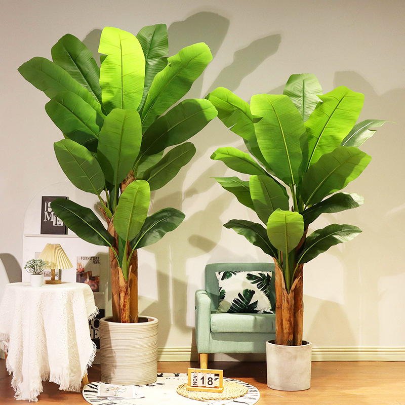 Lifelike Bid Of Paadise Silk Atificial Plant Faux Banana