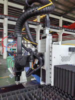 Máquina de Corte Láser de Fibra de 12KW, 3D, 5 Ejes, Alta Precisión, Biselado de Metal, CNC 6520, Producción Industrial