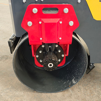 Rouleau compacteur vibrant à double tambour autotracté Changfa Engine Mini, haute efficacité, 39 CV, chinois, livraison gratuite