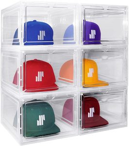 Mũ Tổ Chức Cho Mũ Bóng Chày (6-Pack) -Hiển Thị Mũ Trong Suốt - Product Image 4