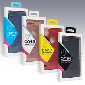 Cajas Rígidas Personalizadas para Empaque de Teléfonos Móviles con Laminado Mate y Relieve, Forro de Esponja, Papel Kraft - Product Image 3