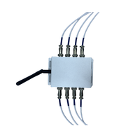 Capteur de température sans fil PT100 LoRa multi-sondes haute précision pour la surveillance à distance des températures industrielles