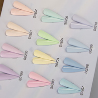 Collection printemps 12 couleurs couleur unie bas quantité minimale de commande fournisseur de vernis à ongles Gel échantillon gratuit