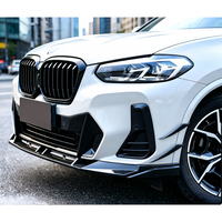 Kit carrosserie pour BMW X3 IX3 G01 G08 2022 2023 2024 ABS Noir Brillant Lame avant Diffuseur arrière Jupes latérales Aileron Spoiler Garniture Tuning