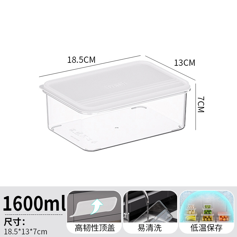 Rectangular - White [1600ML]