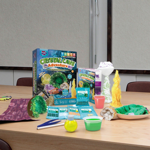 Kit de Aventura de Cueva de Cristal para Pequeños Científicos, Educativo STEAM, Excavación de Geoda Real, <span class=keywords><strong>Ciencia</strong></span> Geográfica, Colorido, Unisex - Product Image 1