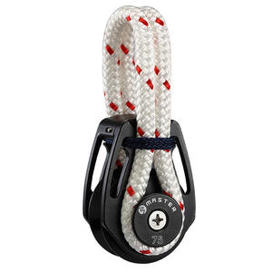 Heavy-Duty Master TS-7501F Yacht/Sailboat Bearing <b>Pulley</b> 75mm <b>Wheel</b> Diameter 18mm Wire Diameter Marine Hardware - Product Image 2