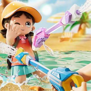 Pistolet à eau pour enfants 2026, idéal pour les jeux aquatiques en extérieur, les batailles d'eau estivales, et comme <span class=keywords><strong>jouet</strong></span> de combat aquatique, parfait pour les cadeaux - Product Image 2