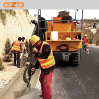 Precast Concrete Curb Kerb Machine with Engine Motor Core Garden Edges Curbing Roll