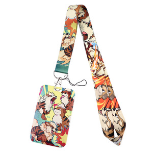 Nuevo Lanyard de Poliéster con Diseño de Anime Pika Elf, Porta Tarjetas, para Estudiantes, Trabajo, Identificación y Teléfono, Resistente, Venta al Por Mayor - Product Image 4