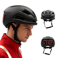 Casque de vélo de bonne qualité avec écran HD, casque de cyclisme personnalisé OEM, casque de vélo respirant intelligent pour vélo électrique