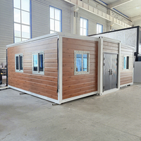 Maison de conteneur mobile de luxe à ossature appartement capsule chez l'habitant chambre de conteneur extensible à usages multiples 40 maison de conteneur
