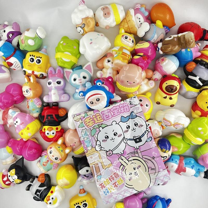 For Sanrio Anime All-Star Slow-Squeeze Soft Rubber Toys Extra-Large Variety Wide Range for Stress Relief Surprise Blind Toys