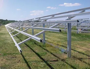 100kw 150kw 200kw Kit completo de panel solar con sistema de montaje en tierra de techo de acero para instalación de panel solar