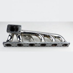 Embases d'échappement de collecteur d'échappement en acier inoxydable T3 Turbo pour BMW E36 M3 <span class=keywords><strong>E30</strong></span> 325I 320I <span class=keywords><strong>328I</strong></span> L6 - Product Image 1