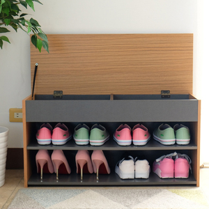 Multifunctional Open-top Organizer Shoe Cabinet <b>Bench</b> - Product Image 3