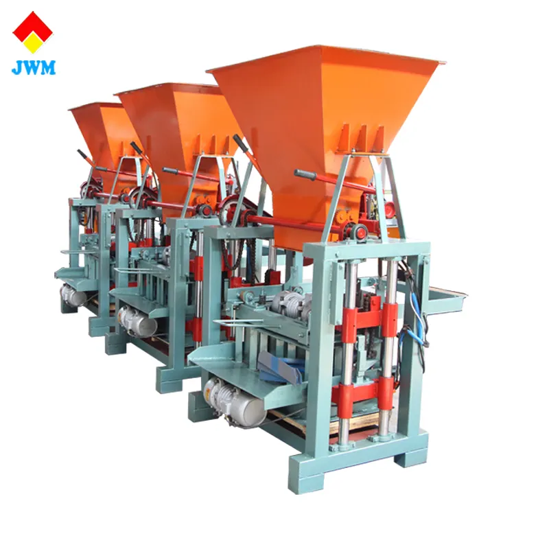 Indonesia best price factory widely used brick making machine mini cement hollow block machine design