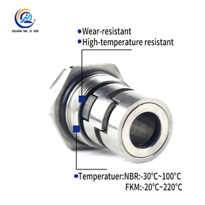 מפעל מכירת מפעל ללבוש נירוסטה & טמפרטורה גבוהה עמיד nbr fkm גרונדפור דגם חותם מכני עבור משאבות חותמות - Product Image 4