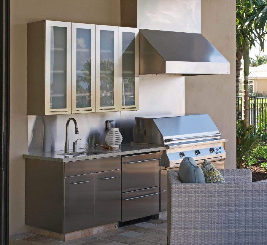 Cabinets Outdoor Kitchen Items Luxury Patio Ghana Stainless Steel