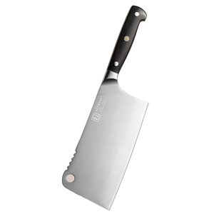 KEEMAKE couteau <span class=keywords><strong>hachoir</strong></span> en acier inoxydable de haute qualité de 7 pouces lame lourde couteau de boucher de cuisine manche ABS finition brossée - Product Image 6