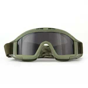 ANT5PPE Anti Fog Eye Protection Shooting Hunting Cycling Safety Goggles with 3 Colors Interchangeable Lenses