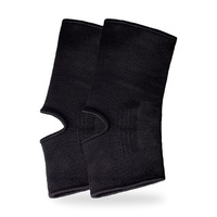 Protège-cheville personnalisé en tricot avec rembourrage en mousse élastique, manchon de protection respirant pour le Muay Thai, le Kickboxing et l'entraînement en dojo (vente en gros)