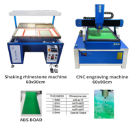 Machine automatique de pose de strass pour chaussures et artisanat DIY, zone de travail 600x400mm, certifiée CE, utilisation simple