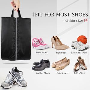 Large Fashion <b>Waterproof</b> Polyester Travel <b>Shoe</b> Bags with Zipper Closure Portable for Women & <b>Men</b> - Product Image 4