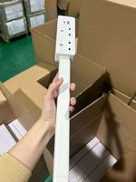 Multiprise rotative pour prises électriques britanniques, idéale pour tables de chevet et bureaux
