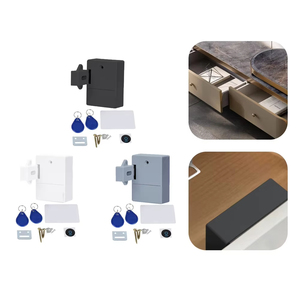 RFID Electronic Storage Cabinet <b>Lock</b> Sensor ABS Hidden Drawer Keyless <b>Smart</b> Home Product - Product Image 3