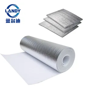 High density closed cell polyethylene epe foam heat insulation with aluminum foil,closed cell foam thermo thermal insulation