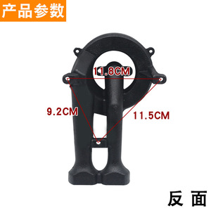 Tête de brûleur en fonte de 10 cm de diamètre avec protection anti-extinction pour cuisinière à gaz et utilisation en camping-car - Product Image 3