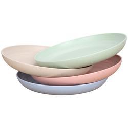 Platos Ecológicos Biodegradables de Paja de Trigo, Platos Irrompibles, Libres de BPA, Reutilizables, Aptos para Microondas y Lavavajillas, 9 Pulgadas - Product Image 6