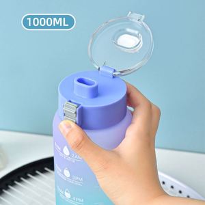 Christmas Gifts Personalised Cute School Children Kids Portable Sport <b>Plastic</b> <b>Drinking</b> Cartoon Water Bottle for Kids - Product Image 5