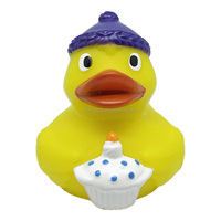 Regalo festivo de Mardi Gras: Juguetes de baño chirriantes de patitos surtidos para bañera, para niños pequeños, para la Día de la Grasa y para la Ducha, en paquete a granel