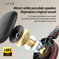 Headphone nirkabel A42 Stereo, Headphone kualitas tinggi BT Headset Gaming telinga ponsel komputer Audifonos