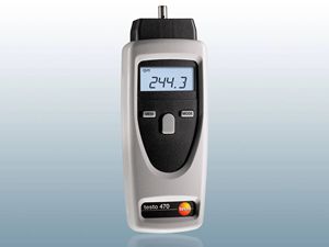 เครื่องวัดความเร็วรอบ Testo 470 ของแท้รุ่นใหม่ แบบไม่สัมผัสและแบบกลไก วัดความเร็วรอบแบบดิจิตอล - Product Image 2