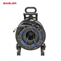 Câble réseau Cat6 de 100 m sur bobine, câble patch RJ45, câble serpent Ethercon Cat6a pour la transmission de signal DMX pour l'éclairage de scène