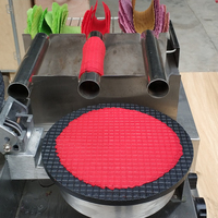 Mini Máquina para Hacer Tacos Mexicanos de Acero Inoxidable, 2000W, 110/220V, 1 Año de Garantía, Máquina para Hacer Helados Fritos y Rollos de Leche con Frutas