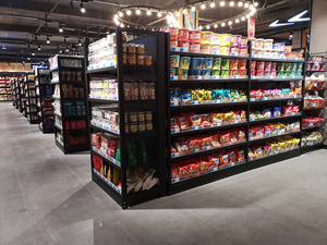 Trung Quốc Gondola Mart Kệ siêu thị đôi bên kệ cửa hàng cửa hàng kệ đơn vị - Product Image 2