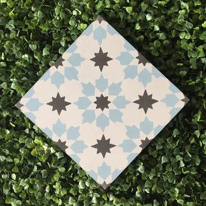 Carrelage en ciment encaustique - CTS 3.8 150x150mm Carrelage d'intérieur Design moderne pour l'utilisation hôtelière Accents - Product Image 1