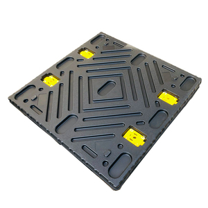 Cajas de almacenamiento resistentes Contenedores de palés de plástico Contenedor de caja de palés de plástico apilable - Product Image 1