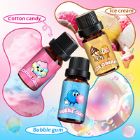 Ensemble d'huiles essentielles pures à 100 % de 10 ml pour l'exportation, Glycérine, Barbe à papa, Chocolat, Citron frais, Floral, Distillées à la vapeur, Longue durée