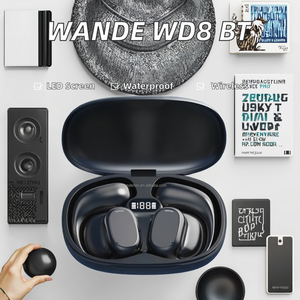 Audífonos Inalámbricos Wande WD8 BT, Auriculares TWS con Pantalla LED de Batería, Chipset de Última Generación, Resistentes al Agua IPX5, Ideales para Natación y Deportes - Product Image 2