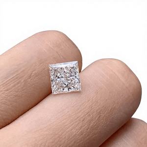 เพชรเจียรทรงปรินเซสสี D น้ำหนัก 2.57 กะรัต เกรด F VS2 ผลิตในห้องปฏิบัติการ ได้รับการรับรองจาก IGI จาก D'vins Jewels Wholesale สำหรับทำเครื่องประดับ - Product Image 1