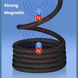 Ukalun 1.2M Nhanh Chóng Sạ<span class=keywords><strong>c</strong></span> Dữ Liệu Đồng Bộ Từ Tính Lưu Trữ USB <span class=keywords><strong>C</strong></span> Để USB <span class=keywords><strong>C</strong></span> <span class=keywords><strong>C</strong></span>áp 100W 20V 5A Nylon Nhôm Từ Tính Sạ<span class=keywords><strong>c</strong></span> <span class=keywords><strong>C</strong></span>áp - Product Image 5