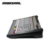 PM1003 Mélangeur audio professionnel 1000W 10 canaux avec double effecteur DSP + construction métallique de réverbération fantôme 48v pour une utilisation sur scène