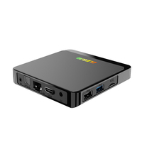 Nouveau brevet amlogic S905 X4 android 11 4K dynamique programmable RGB light tv box avec double wifi matériel moniteur smart tv box